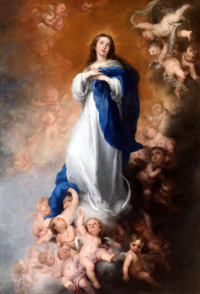 Immaculate conception (Bartolomé Esteban Murillo, 1678)